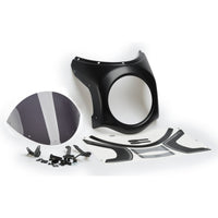 Retro Black Semi-Fairing Windshield - Triumph Scrambler 400X 24-