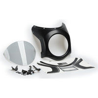 Retro Black Semi-Fairing Windshield - Triumph Scrambler 400X 24-