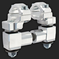 2" Pivoting Anti-Vibe Handlebar Risers - 1 1/8" Handlebar & Stem