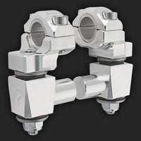 2" Pivoting Anti-Vibe Handlebar Risers - 7/8" or 1 1/8" Handlebar & 7/8" Stem