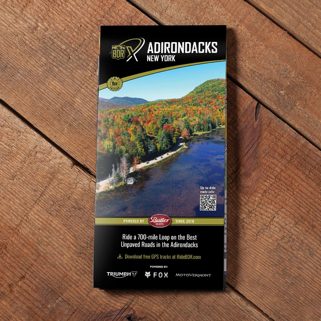 Adirondacks BDR-X Map 1st Edition