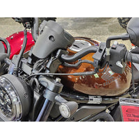 1 1/2" Up & 1 1/4" Back Offset Handlebar Risers - Honda Rebel CMX300, CMX500, CMX1100 /T