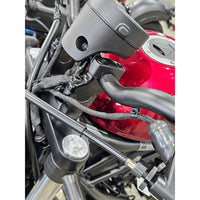 1 1/2" Up & 1 1/4" Back Offset Handlebar Risers - Honda Rebel CMX300, CMX500, CMX1100 /T