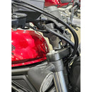 1 1/2" Up & 1 1/4" Back Offset Handlebar Risers - Honda Rebel CMX300, CMX500, CMX1100 /T