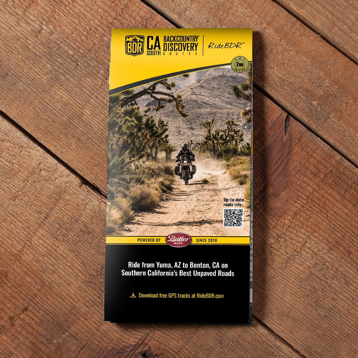 Carte California South CABDR-S Backcountry Discovery Route