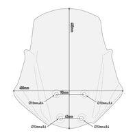 Windshield - Kawasaki KLE300 Versys-X 300 17-