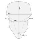 Pare-Brise - Ducati Multistrada 1200 15-17, 1260 18-20, 950 17-21, V2 22-