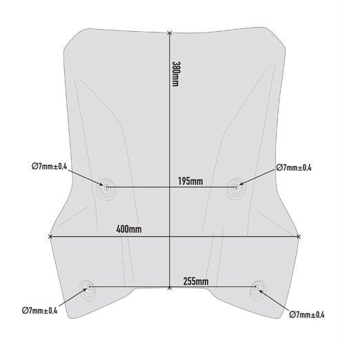 Windshield - KTM Adventure 1290 R/S 17-20