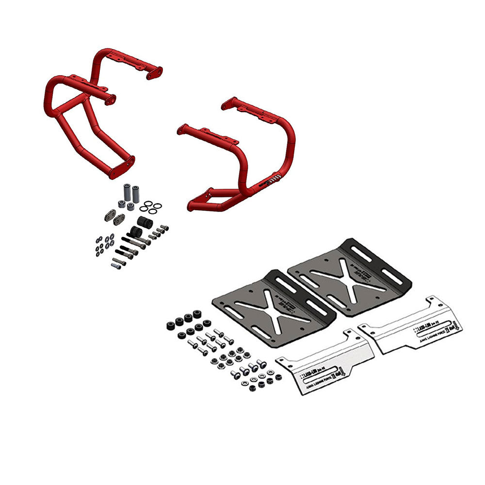 Engine Guard Set, Including Tech-Plate for BMW R12G/S