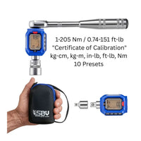 3/8″ Digital Torque Adapter | 1-205 Nm by SBV Tools