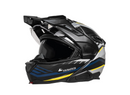 Aventuro Travel Carbon Midnight Edition Flip-up Helmet by Touratech