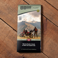 Carte Idaho IDBDR Backcountry Discovery Route - 3e Édition