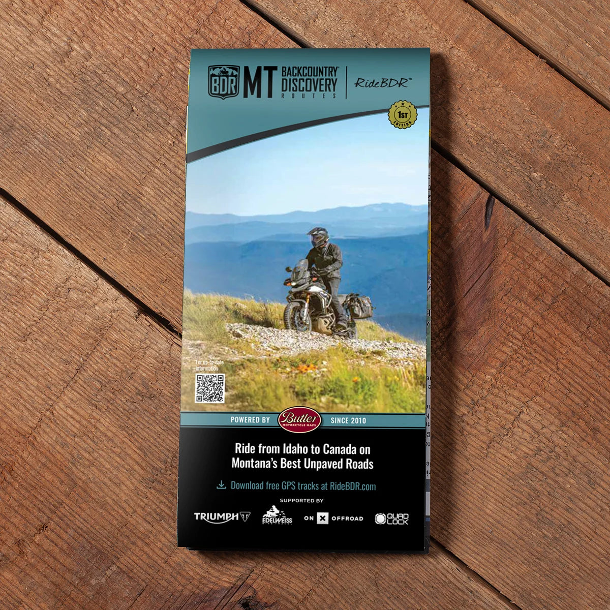 Carte Nevada NVBDR Backcountry Discovery Route - 3e Edition