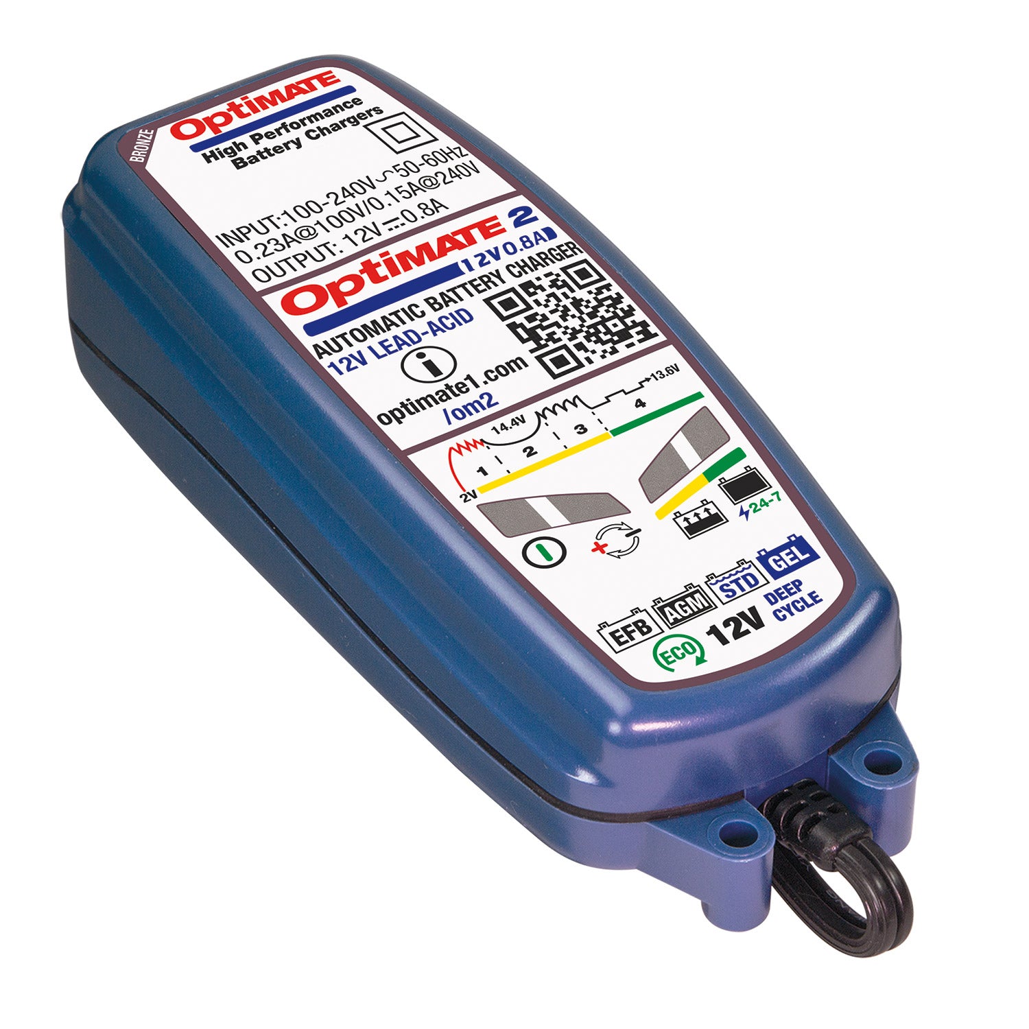 Optimate 2 Battery Charger/Maintainer