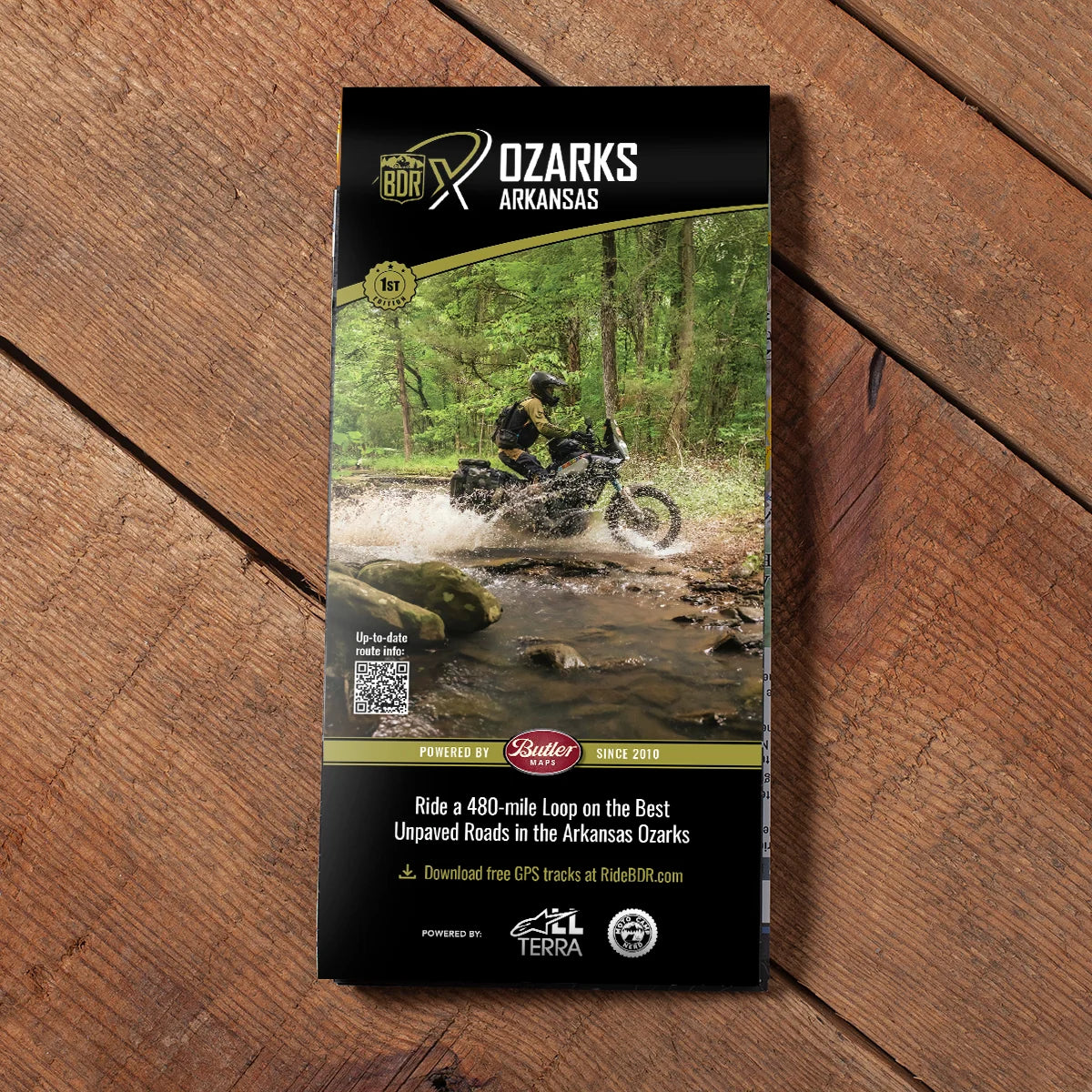 Ozarks BDR-X Map - 1st Edition