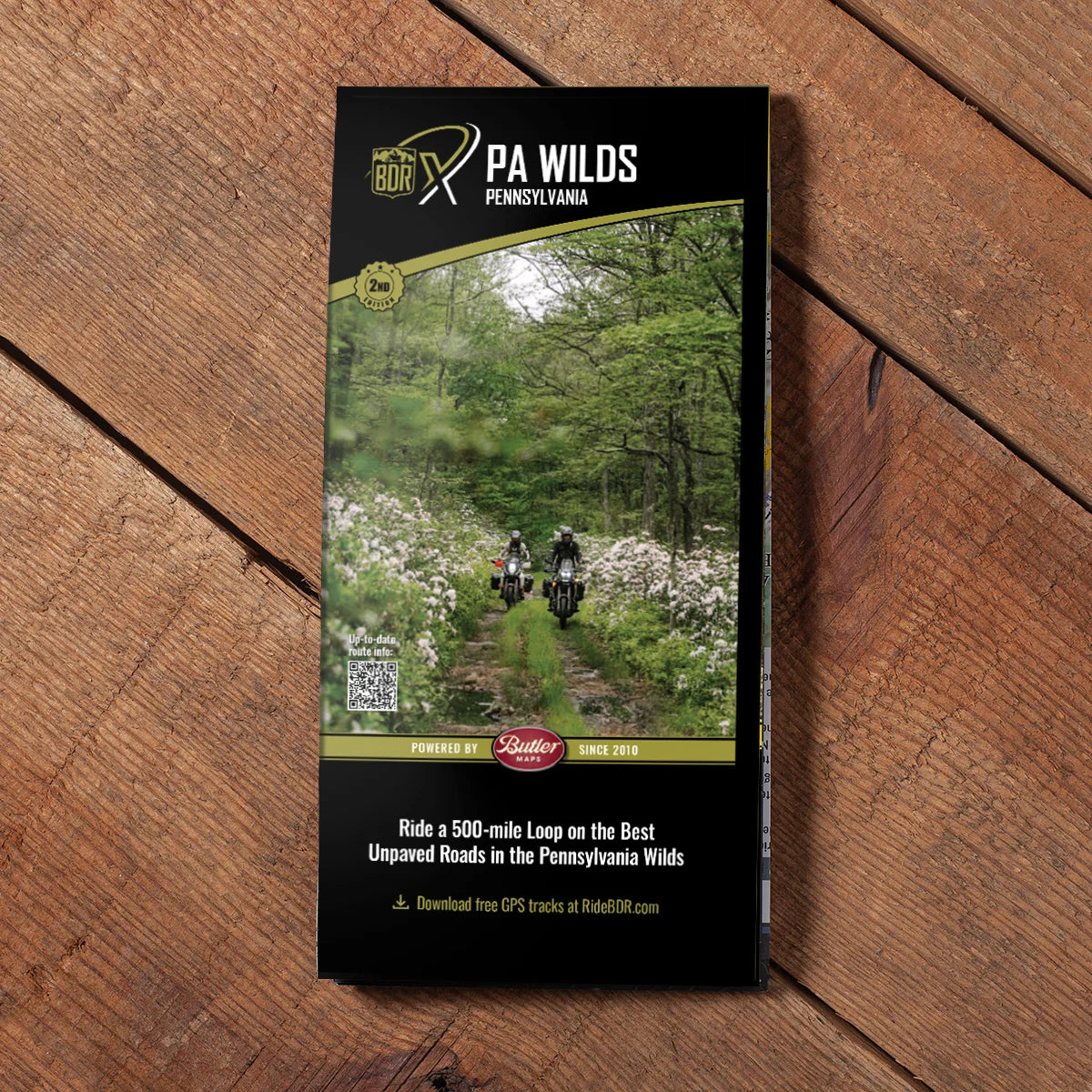 PA Wilds BDR-X Map - 2nd Edition