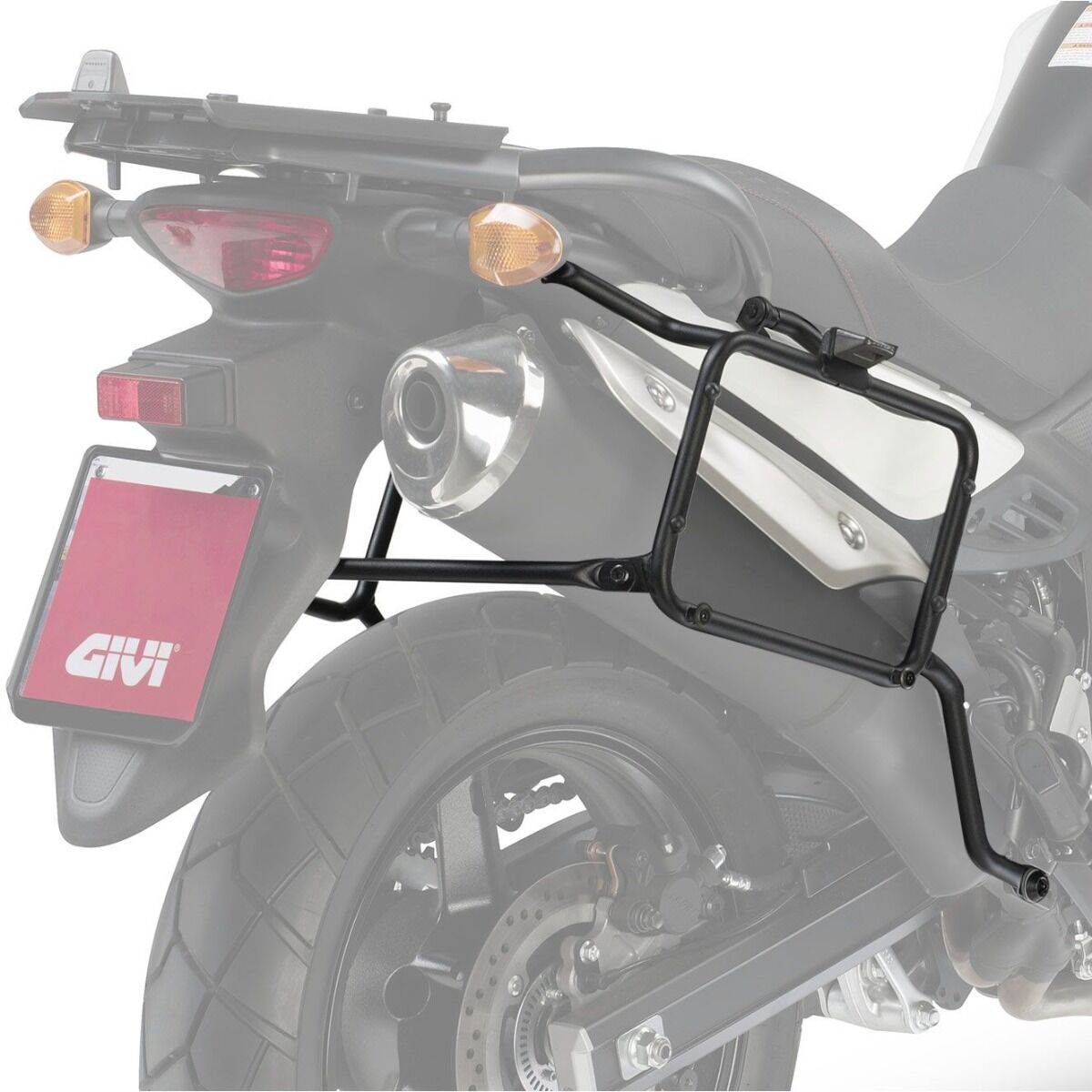 Supports de Valise Latérale Monokey PL208 pour E22 - Honda CBF1000 10-13