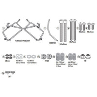 Monokey Side Case Racks - Royal Enfield Meteor 350 21-