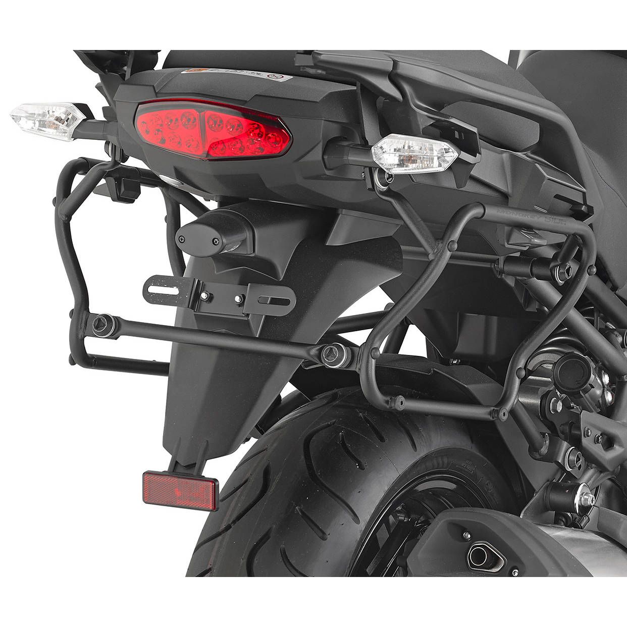 Supports de Valise Latérale Retrait Rapide Monokey LXR4113 pour V35/V37 - Kawasaki KLZ1000 Versys 1000 15-18