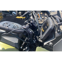 1 3/8" Up & 3/4" Back Offset Handlebar Risers - Harley-Davidson RA1250 Pan-America