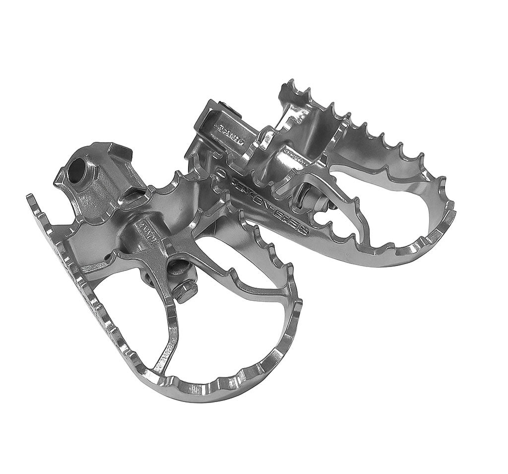 Pivot Footpegs Footrests Mark4 - KTM Adventure 690 to 1290, 92-16 2 Stroke except 85, Freeride 17-23, SX-E 23, 4 Stroke 00-15, 4 Stroke XC-W & EXC 16