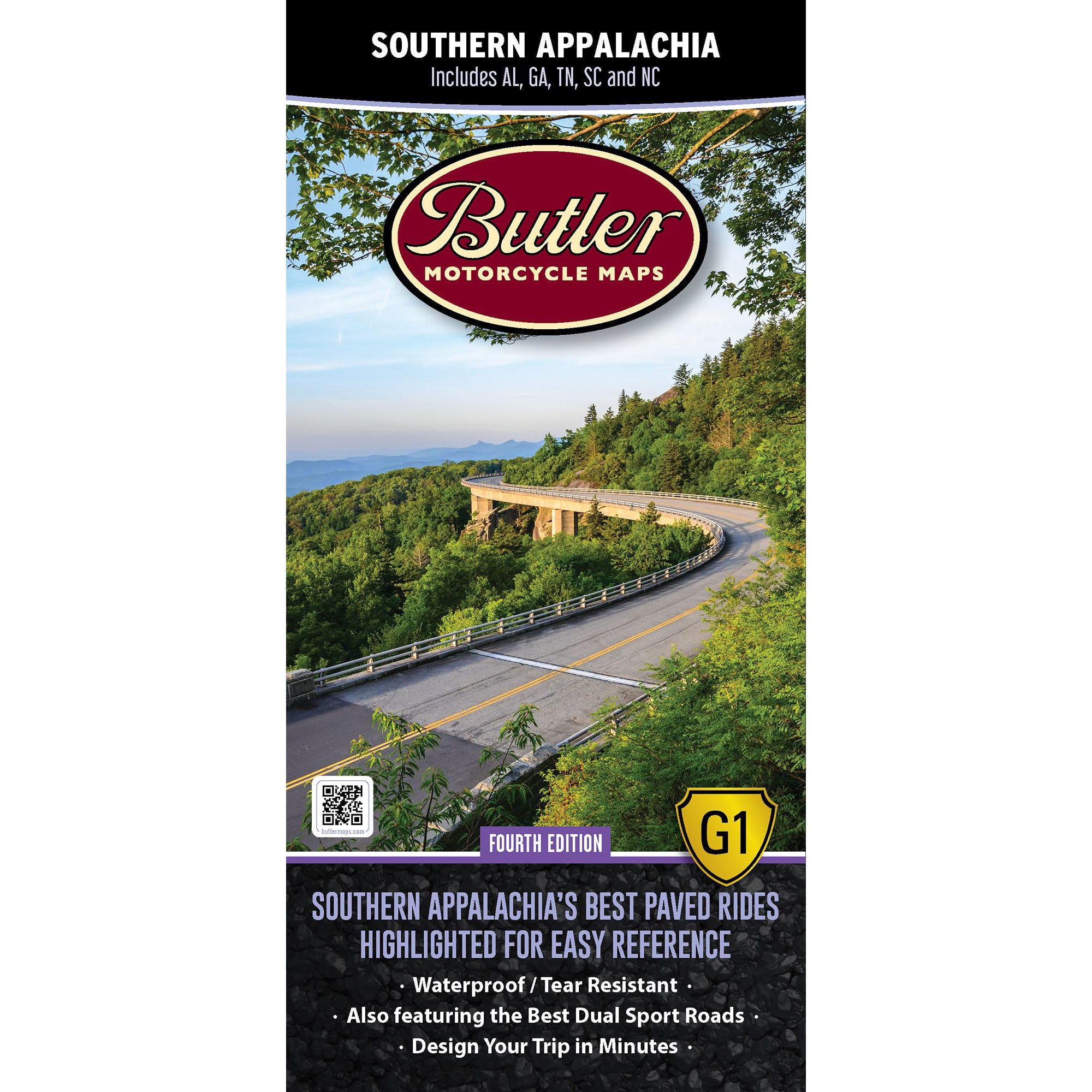 Southern Appalachia G1 Butler Map - 4th Edition