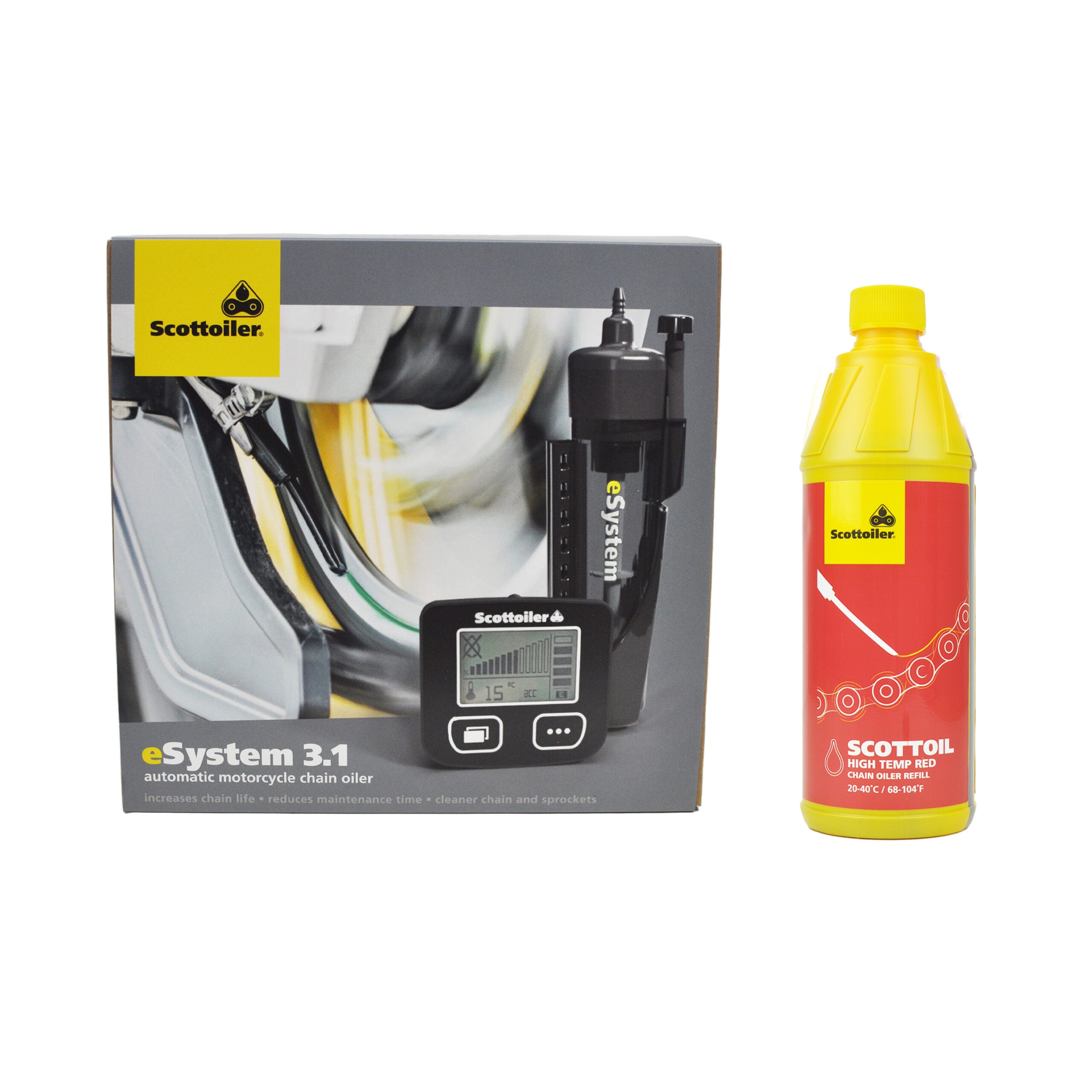 Scottoiler® eSystem v3.1 Chain Lubrication System with Oil