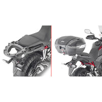Monolock or Monokey Top Case Rack - Honda CB500X 13-23, NX500 24-