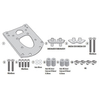 Support de Valise du Haut Monolock - Piaggio BV400 Beverly 400 21-