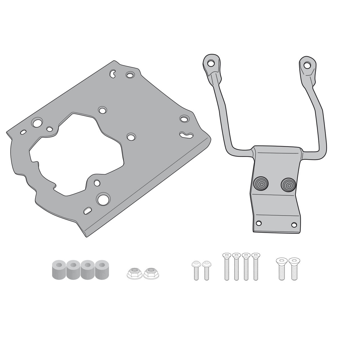 Top Case Rack for Monolock or Monokey - Royal Enfield Himalayan 21-23