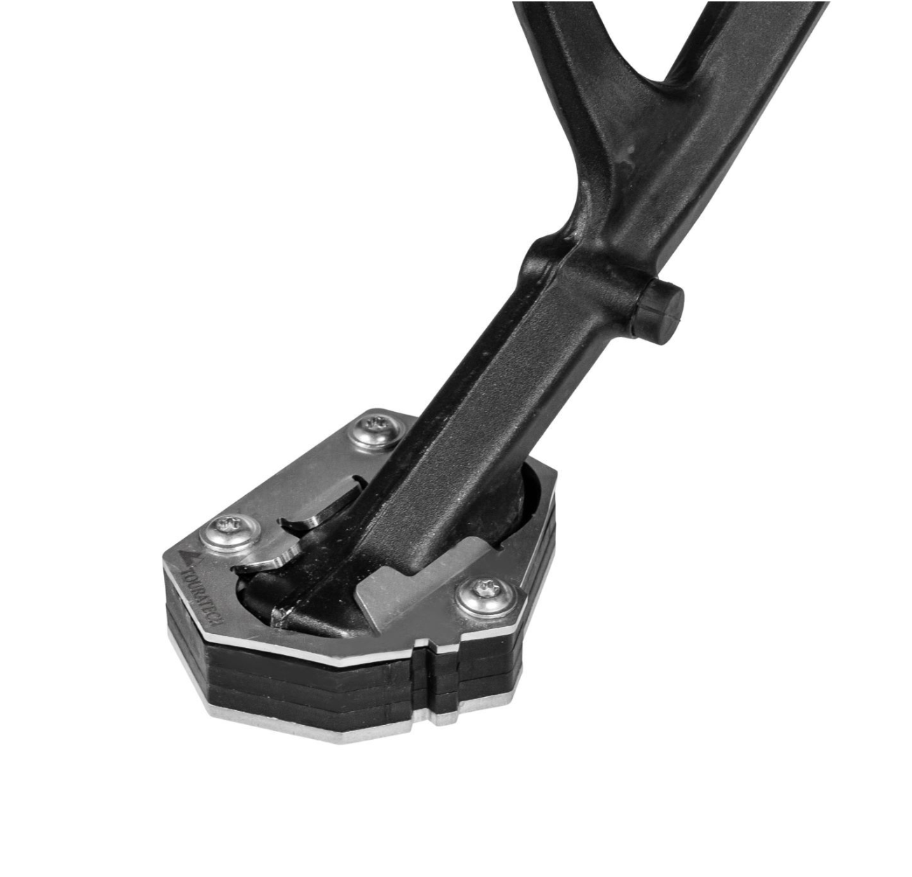 Side stand base extension for BMW R1300GS/ Adventure w. 15mm increase