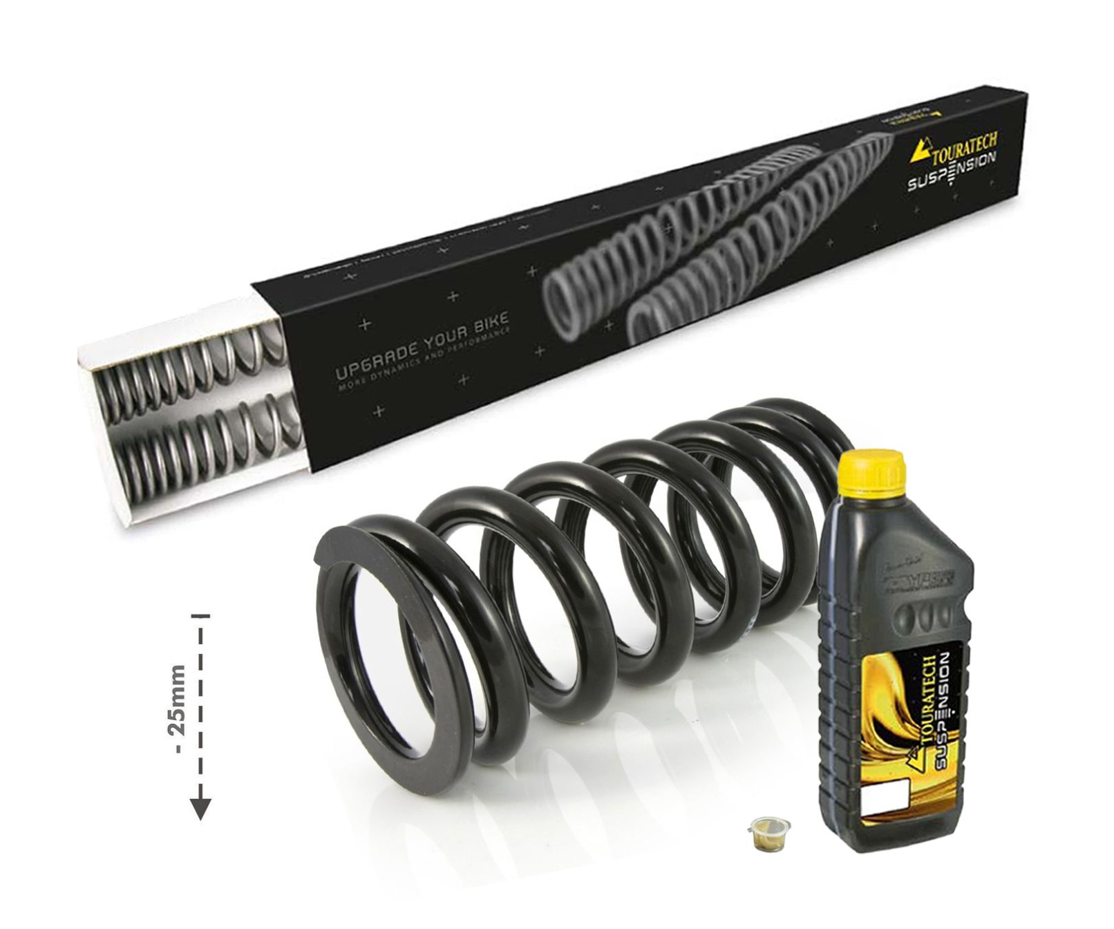 Height lowering kit -25mm for BMW R12 G/S (2025-), replacement springs