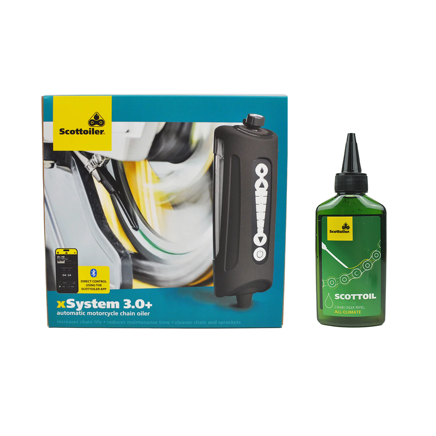 Scottoiler® xSystem v3.0+ Chain Lubrication System with Oil