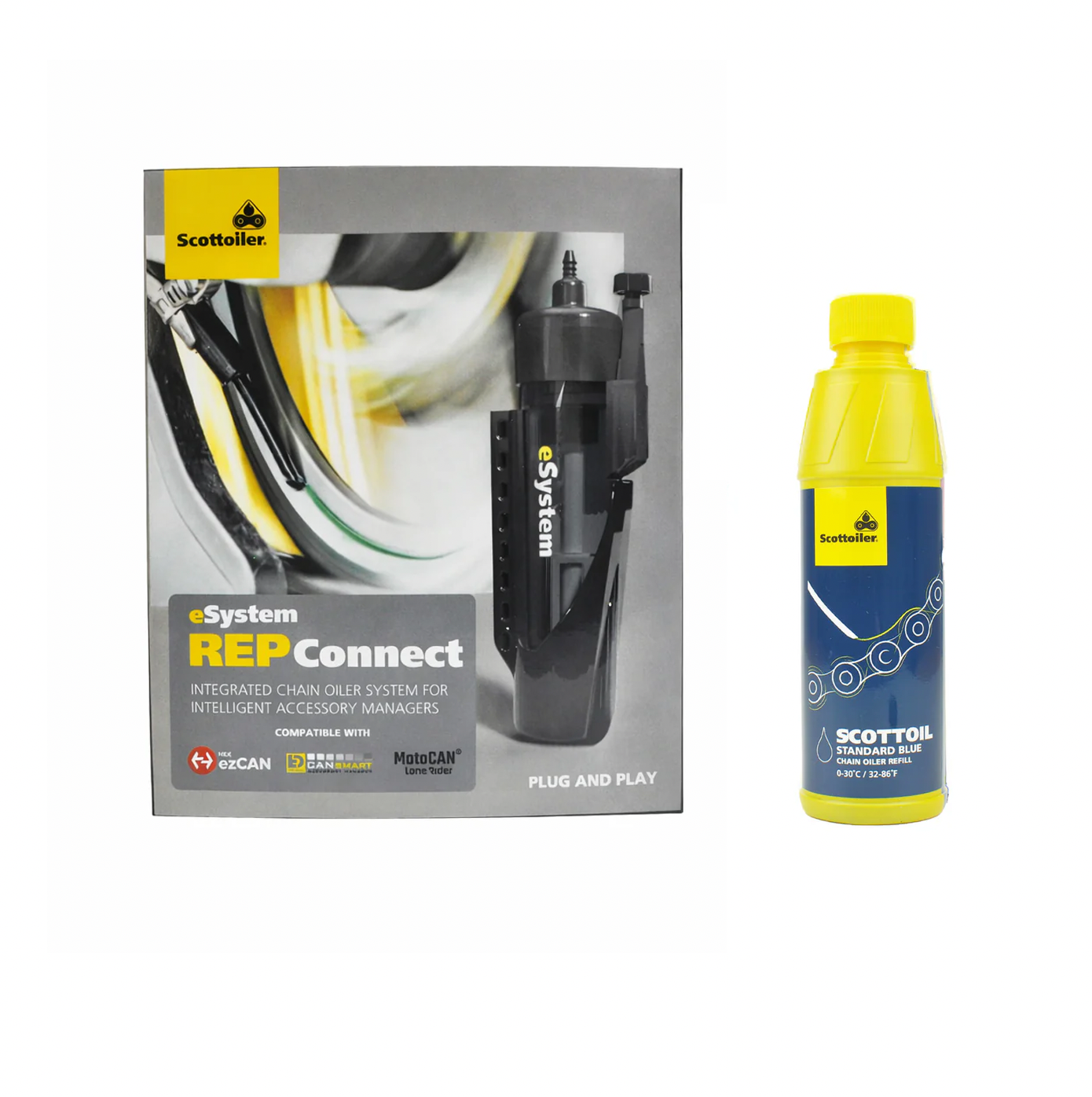 Scottoiler® eSystem REP Connect Chain Lubrication System with Oil