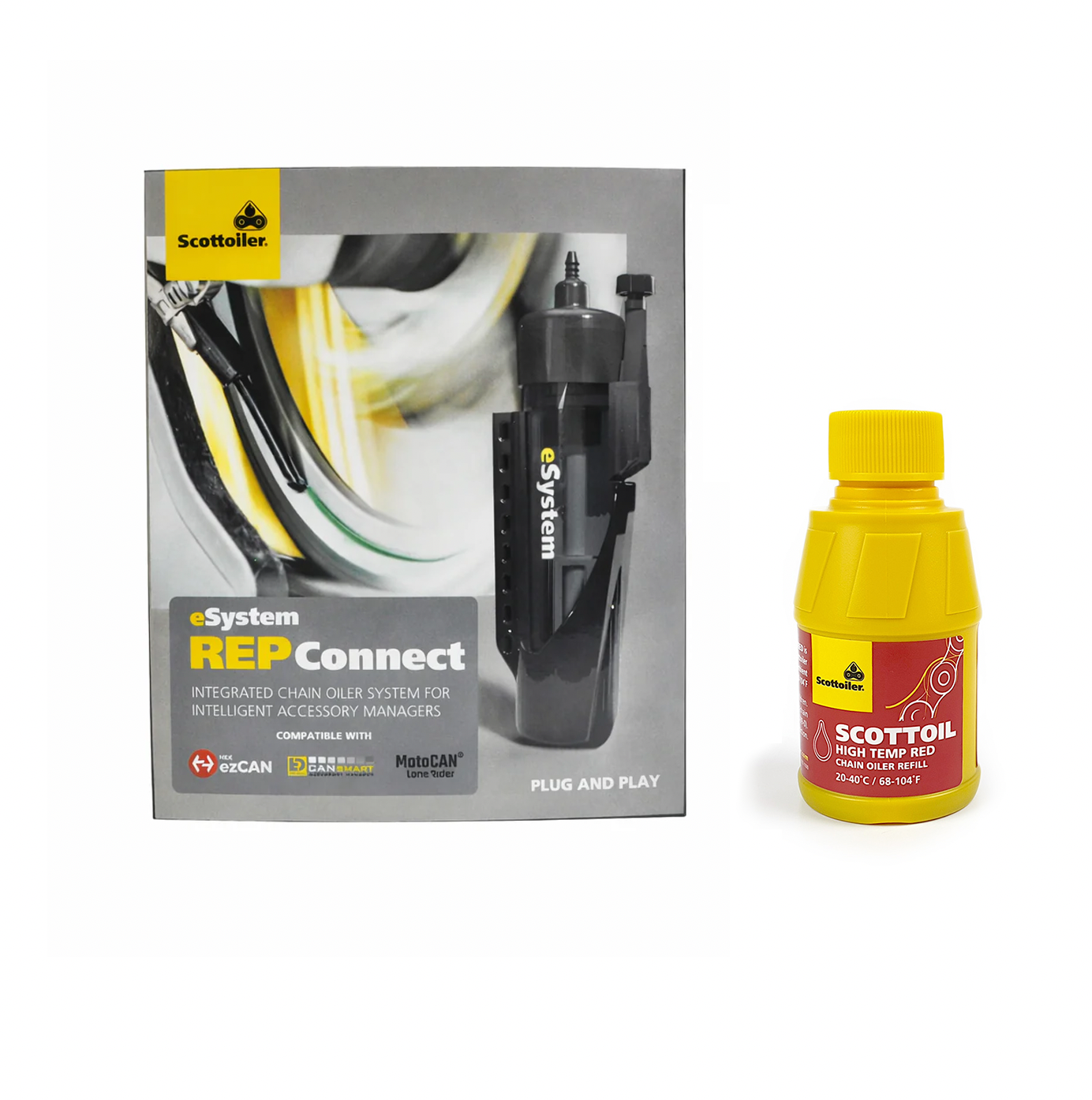 Scottoiler® eSystem REP Connect Chain Lubrication System with Oil