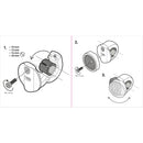 Moto II Mirror & Crossbar Mount