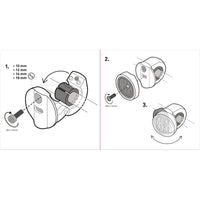 Moto II Mirror & Crossbar Mount