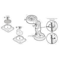 Moto II Modular Mount Extender Kit