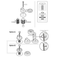 Moto II Fork Stem Mount