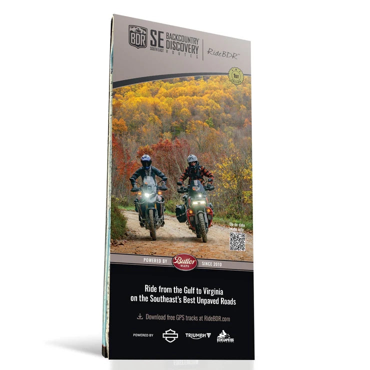 Southest SEBDR Backcountry Discovery Route Map – Moto Motto