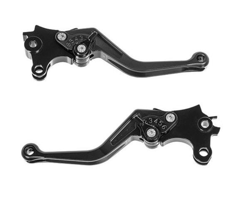 Adjustable Touratech brake and clutch lever set for BMW R12G/S