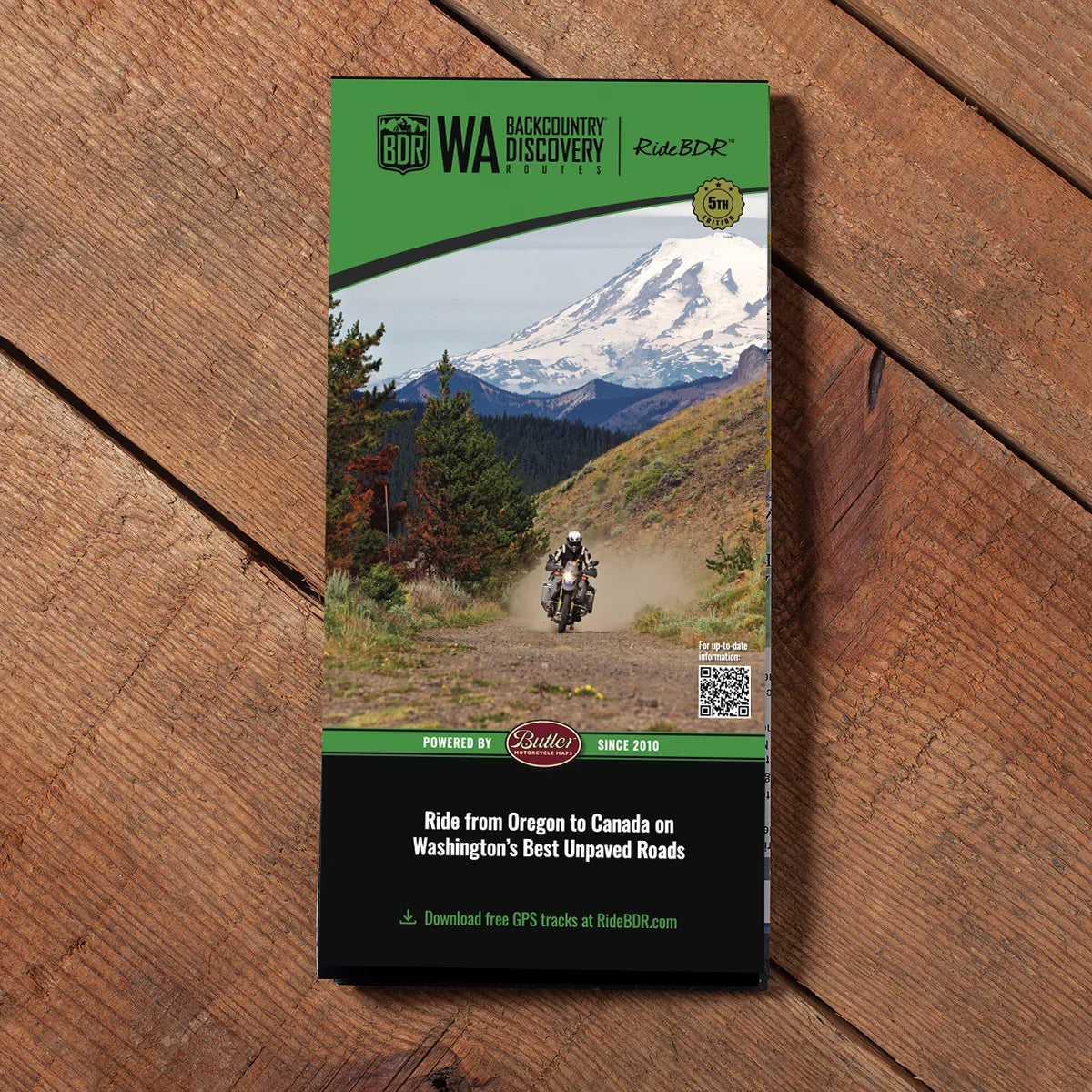 Carte Washington WABDR Backcountry Discovery Route Map - 4e Edition