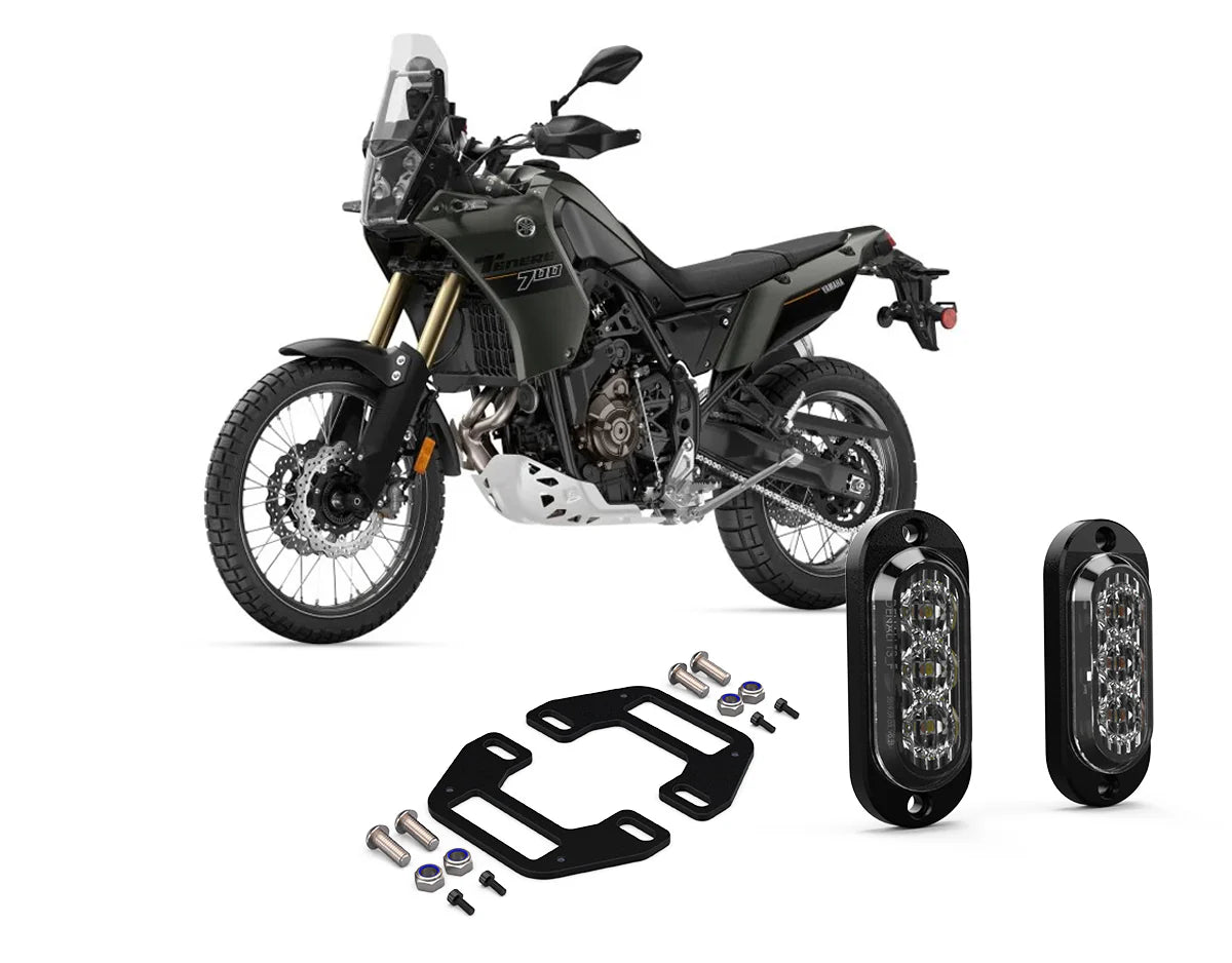 T3 Rear Visibility Bundle  - Yamaha Tenere 700 2020+ / Rally 2024+ / World Raid