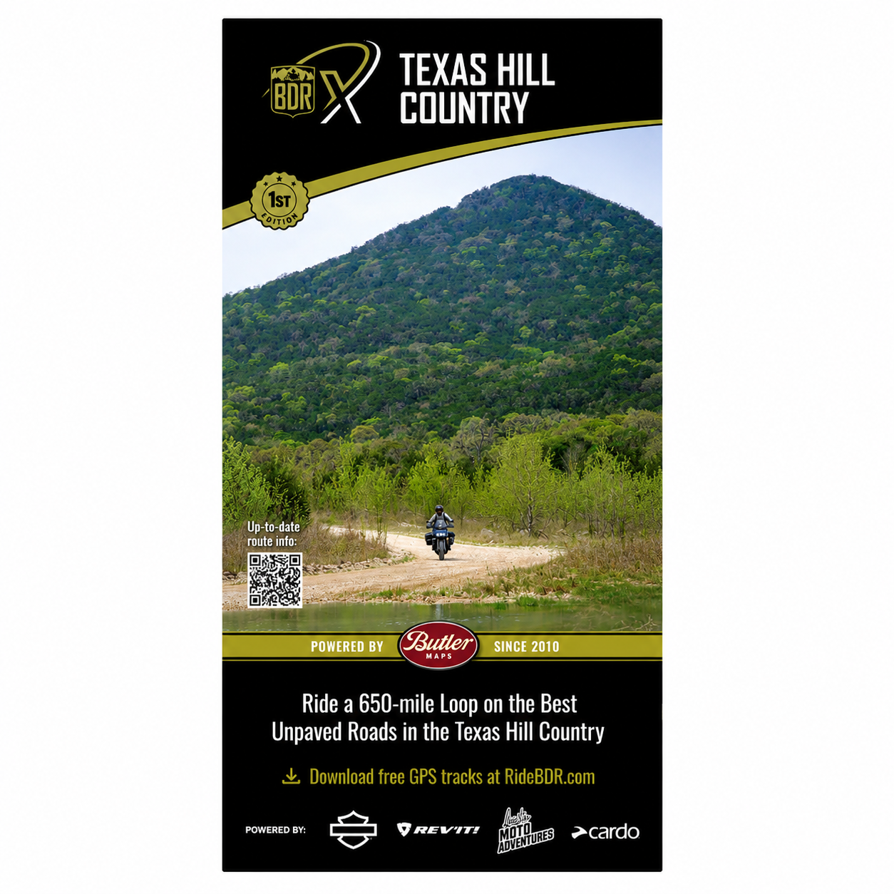 Texas Hill Country BDR-X Map