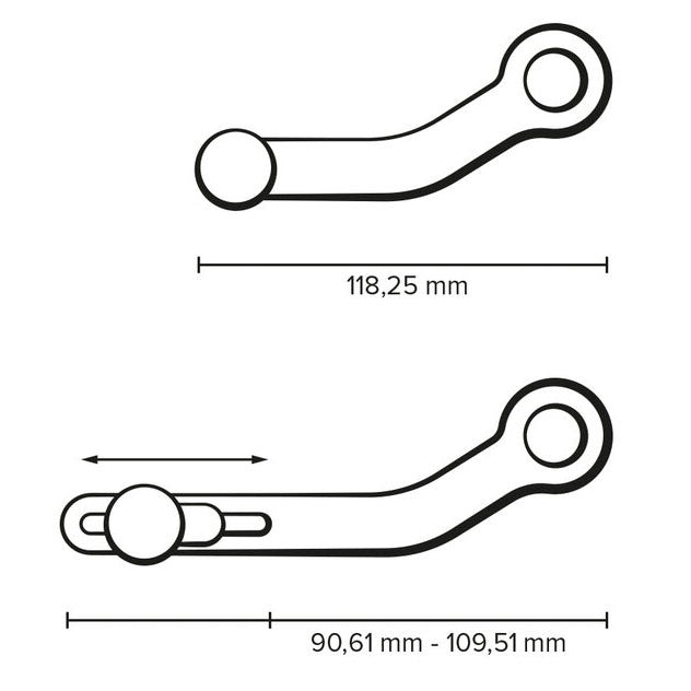 Sélecteur de Vitesse Ajustable - Yamaha MT-07 21-, XSR700 16-