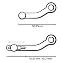 Gear Lever Shifter Adjustable - BMW F800GS /GSA 08-18, F700GS 12-17, F650GS TWin 08-12