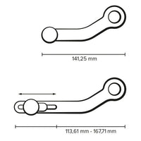 Gear Lever Shifter Adjustable - BMW F800GS /GSA 08-18, F700GS 12-17, F650GS TWin 08-12