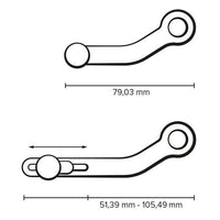 Sélecteur de Vitesse Ajustable - BMW F900R 20-