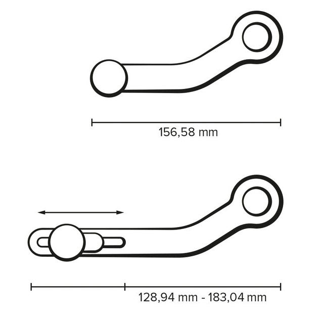 Gear Lever Shifter Adjustable - BMW F900XR 20-