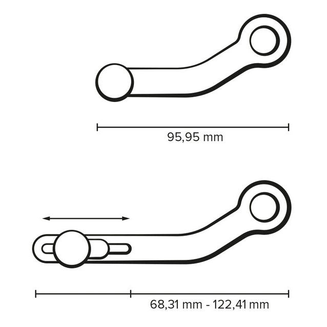 Sélecteur de Vitesse Ajustable - BMW G310R